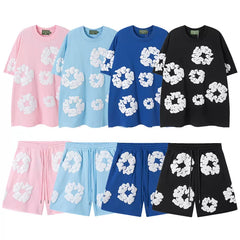 Denim Tears Stylish Kapok Shorts Blue