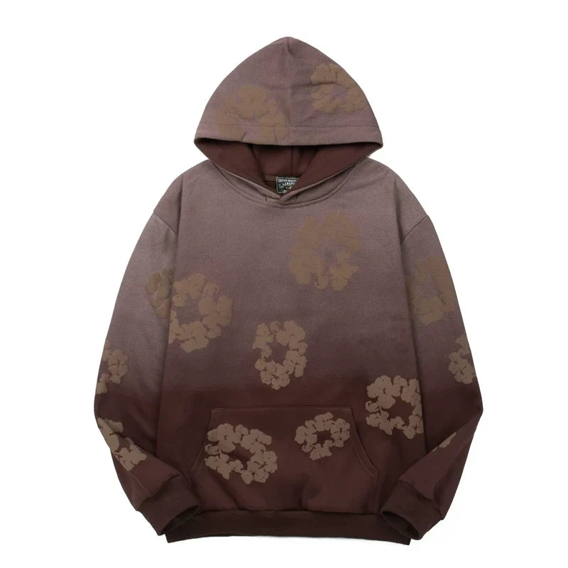 Denim Tears Plus Fleece Hoodie coffee