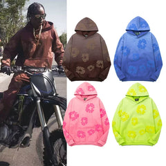 Denim Tears Vintage Fleece Hoodie Pink